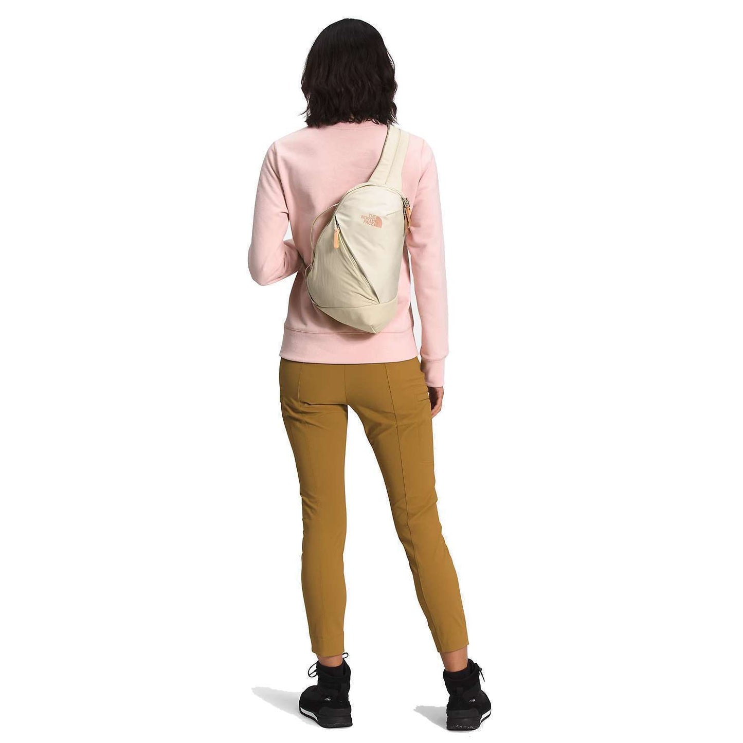 The North Face Women’s Isabella Sling Bag - Gravel Dark Heather/Macchiato Brown