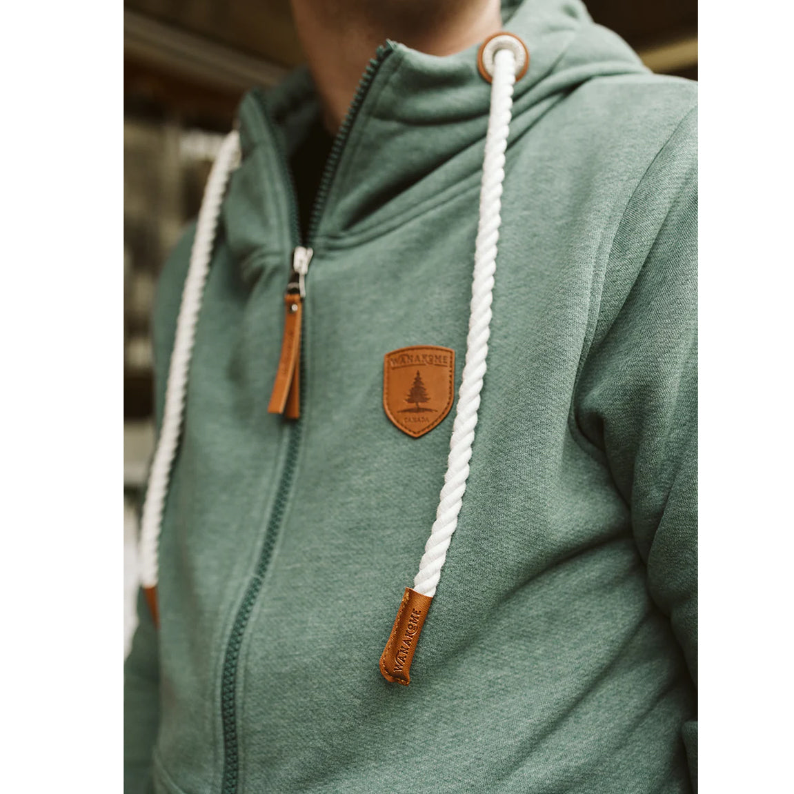 Wanakome Men's Walk On The Wild Side Zeus Hoodie - Forest