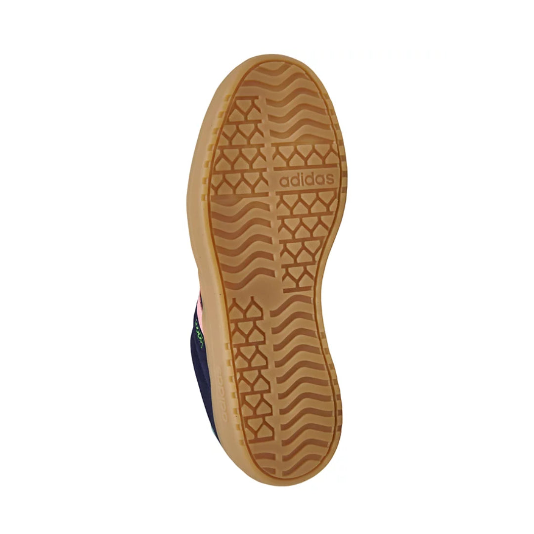 adidas Women's VL Court Bold Platform Casual Sneakers in white with a thick platform sole, blending style and comfort for everyday wear.