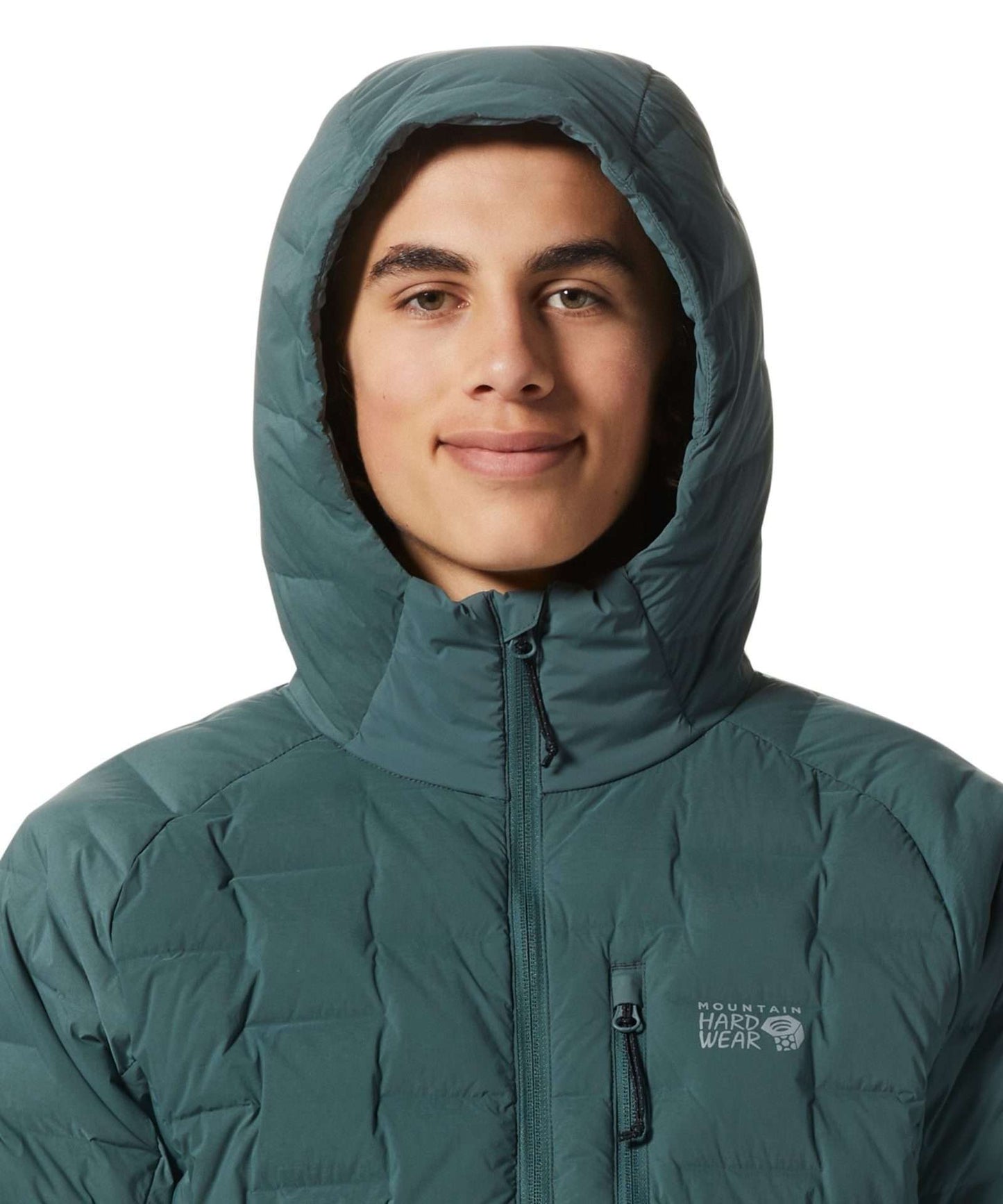MOUNTAIN HARDWEAR Men's Stretchdown Hoody 1942911-352 Black Spruce