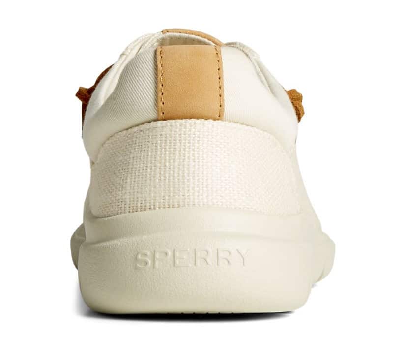 Sperry Women's Captain's Moc Hemp Slip On - Bone