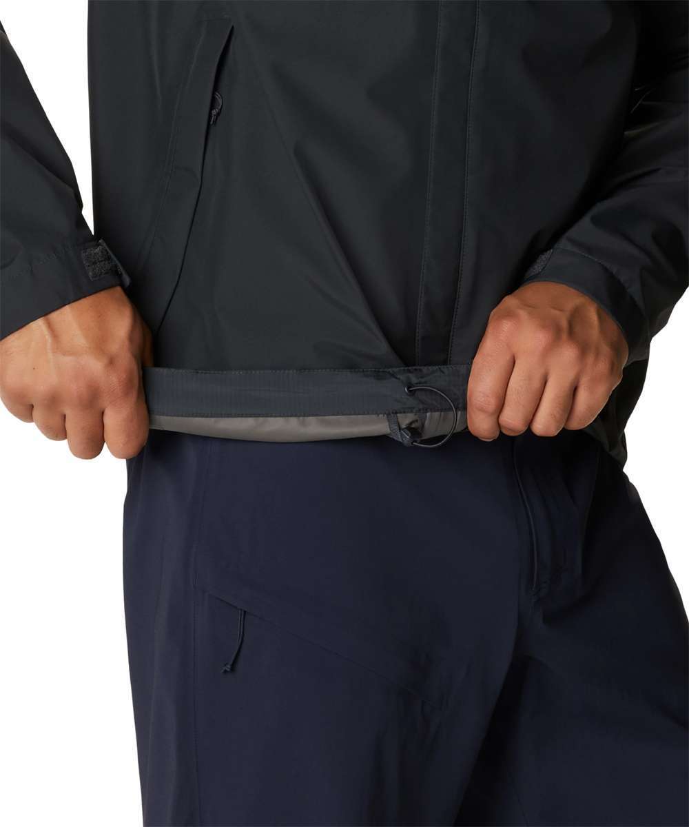 Mountain Hardwear Men's Exposure/2 Gore-Tex Paclite Jacket 1929851-004 Dark Storm