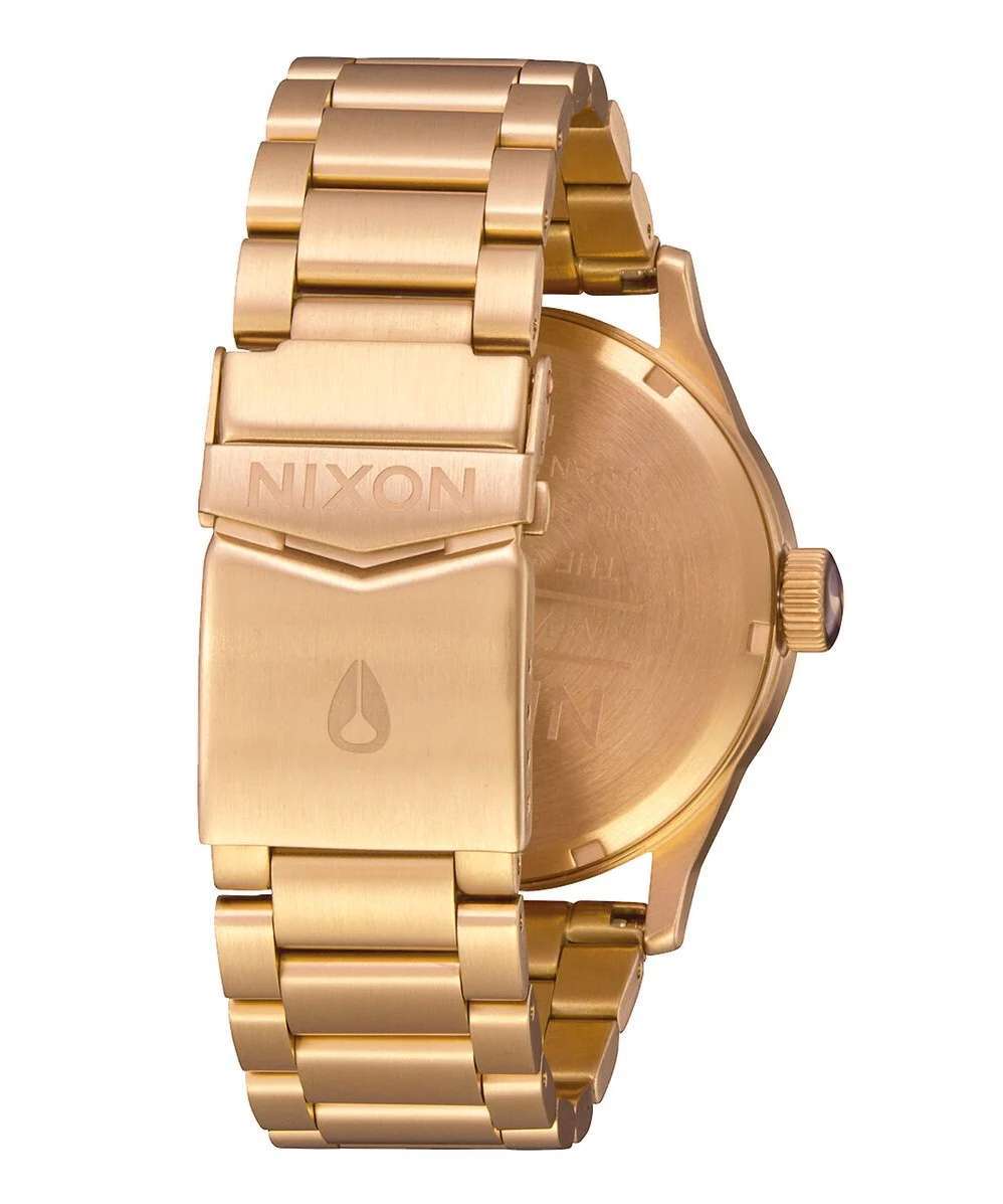 Nixon Sentry Stainless Steel Watch Gold/White A356-508