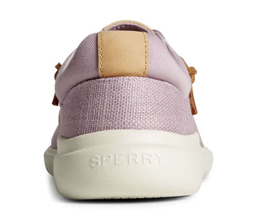 Sperry Women's Captain's Moc Hemp Slip On - ELDERBERRY
