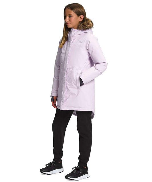 The North Face Girls’ Arctic Parka - Lavender Fog NF0A7WOO6S1