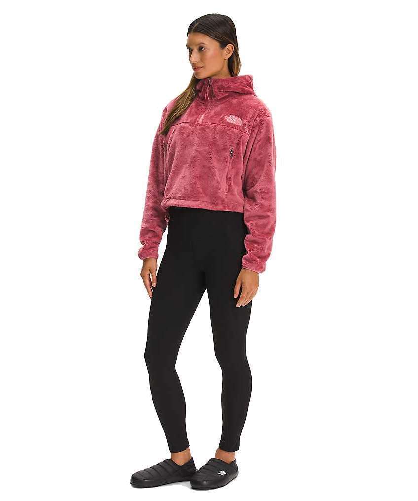 The North Face Women’s Osito 1/4 Zip Hoodie A5GIN396 Slate Rose