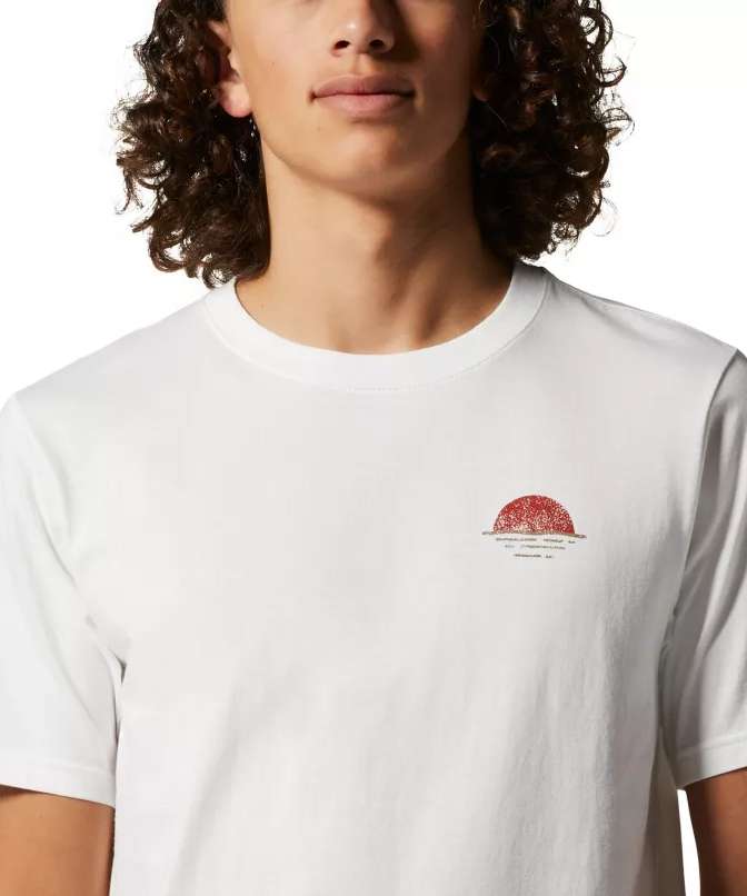Mountain Hardwear Men's Lost Coast Trail Short Sleeve Tee 1982901-102 Fogbank