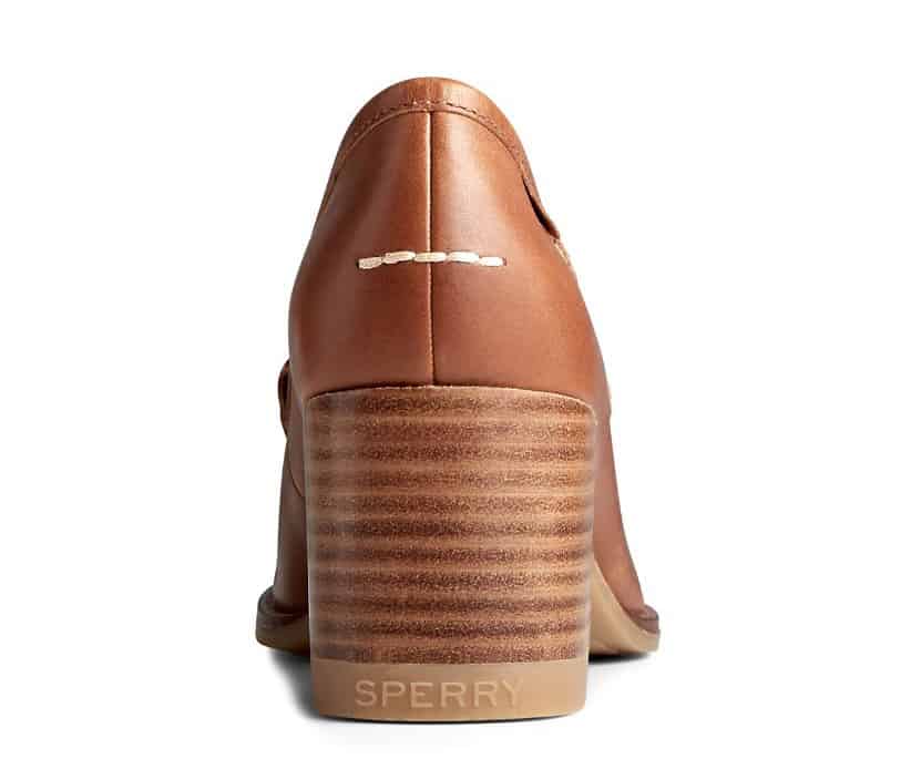 Sperry Women's Seaport Penny Heel Leather Loafer