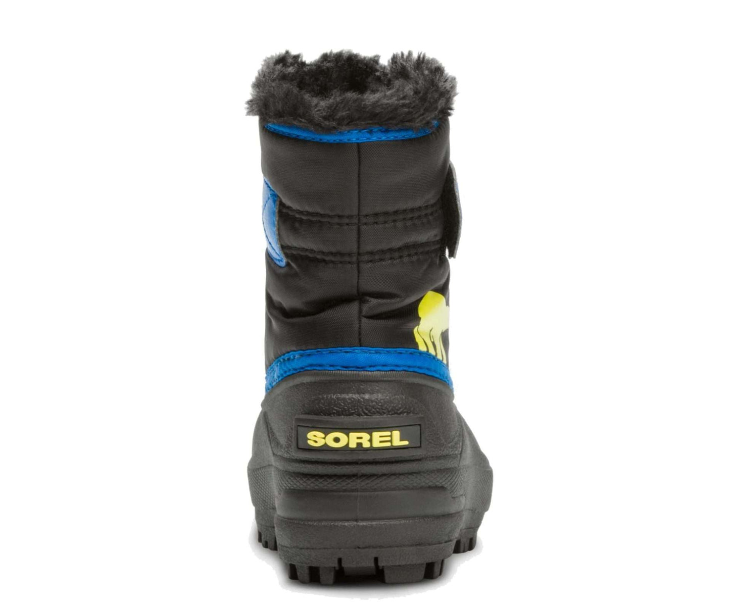 SOREL Toddler Snow Commander Boot - Black, Super Blue NV1960-011