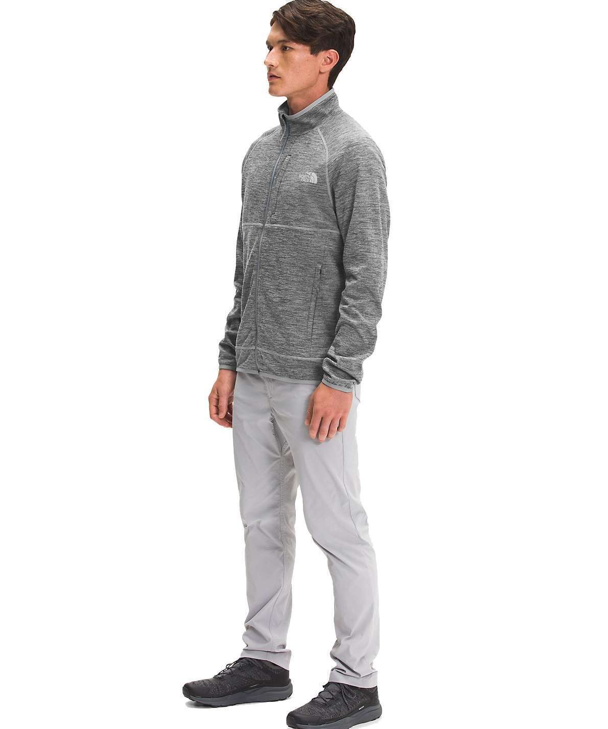 The North Face Men’s Canyonlands Full-Zip Jacket - TNF Medium Grey Heather NF0A5G9V DYY