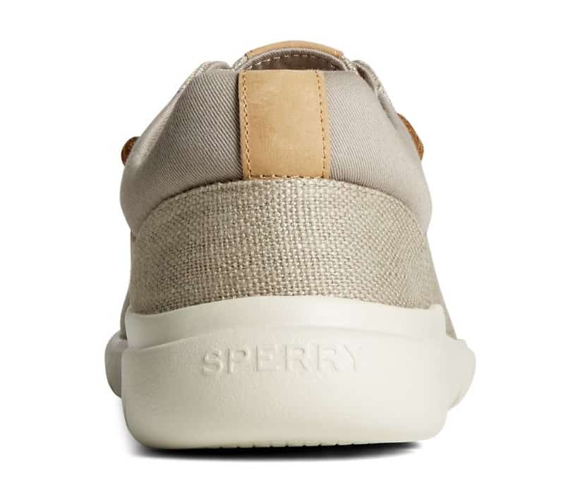 Sperry Men's Captain's Moc Hemp Slip On Shoes - Taupe