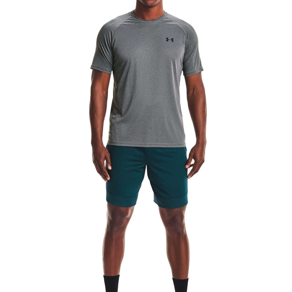 Under Armour Men's UA Velocity Short Sleeve - Pitch Gray Light Heather / Black 1345317-012