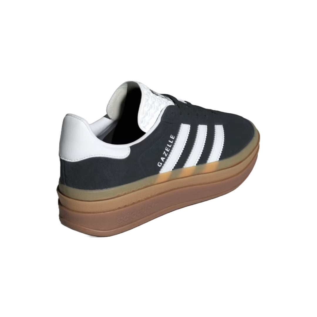 adidas Originals Women's Gazelle Bold Shoes in classic black.