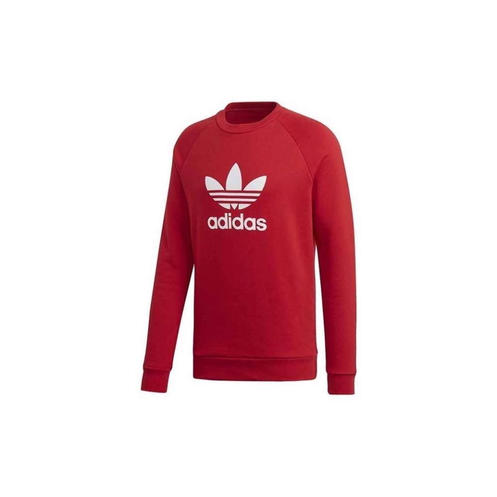 adidas Originals Men's Trefoil Crew Sweatshirt - Classic crew sweatshirt with iconic Trefoil logo.