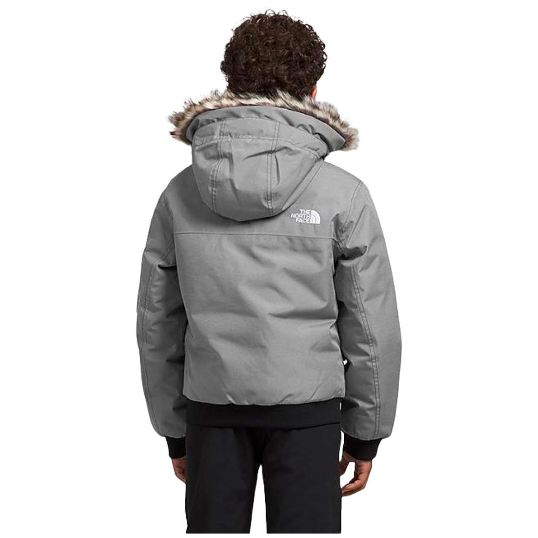 A warm and stylish winter jacket for boys, perfect for cold weather adventures.