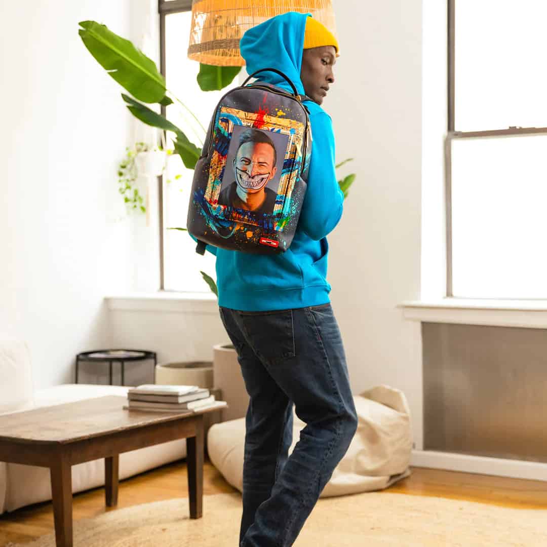 Sprayground Rare Dbd Shark Portrait by Ron English - Super Limited Edition