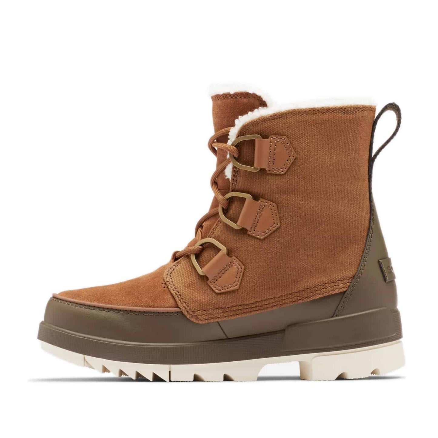 SOREL Women's Tivoli IV Boot- Velvet Tan, Olive Green