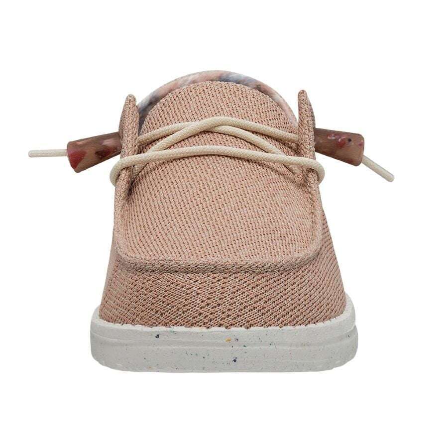 Hey Dude Women's Wendy Knit II Shoes - Pink Salt
