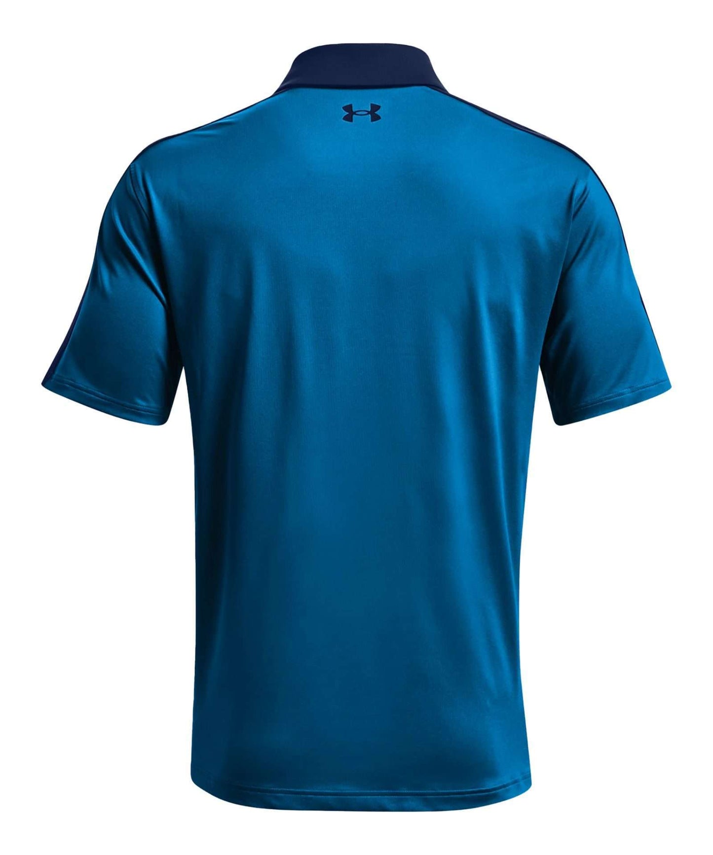 Under Armour Men's UA T2G Blocked Polo 1370112-474 Victory Blue / Academy