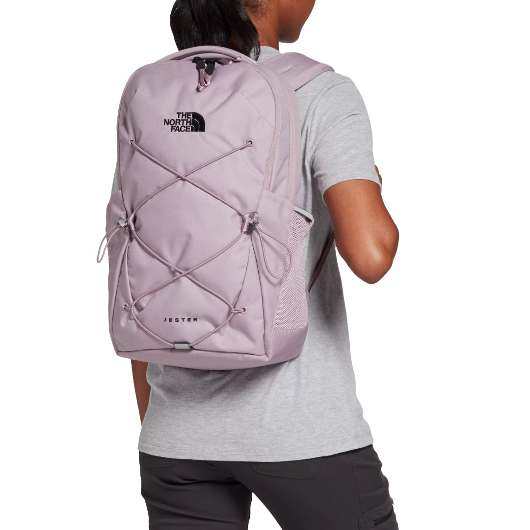 The North Face Women's Jester Backpack: Comfort and organization for your daily adventures.