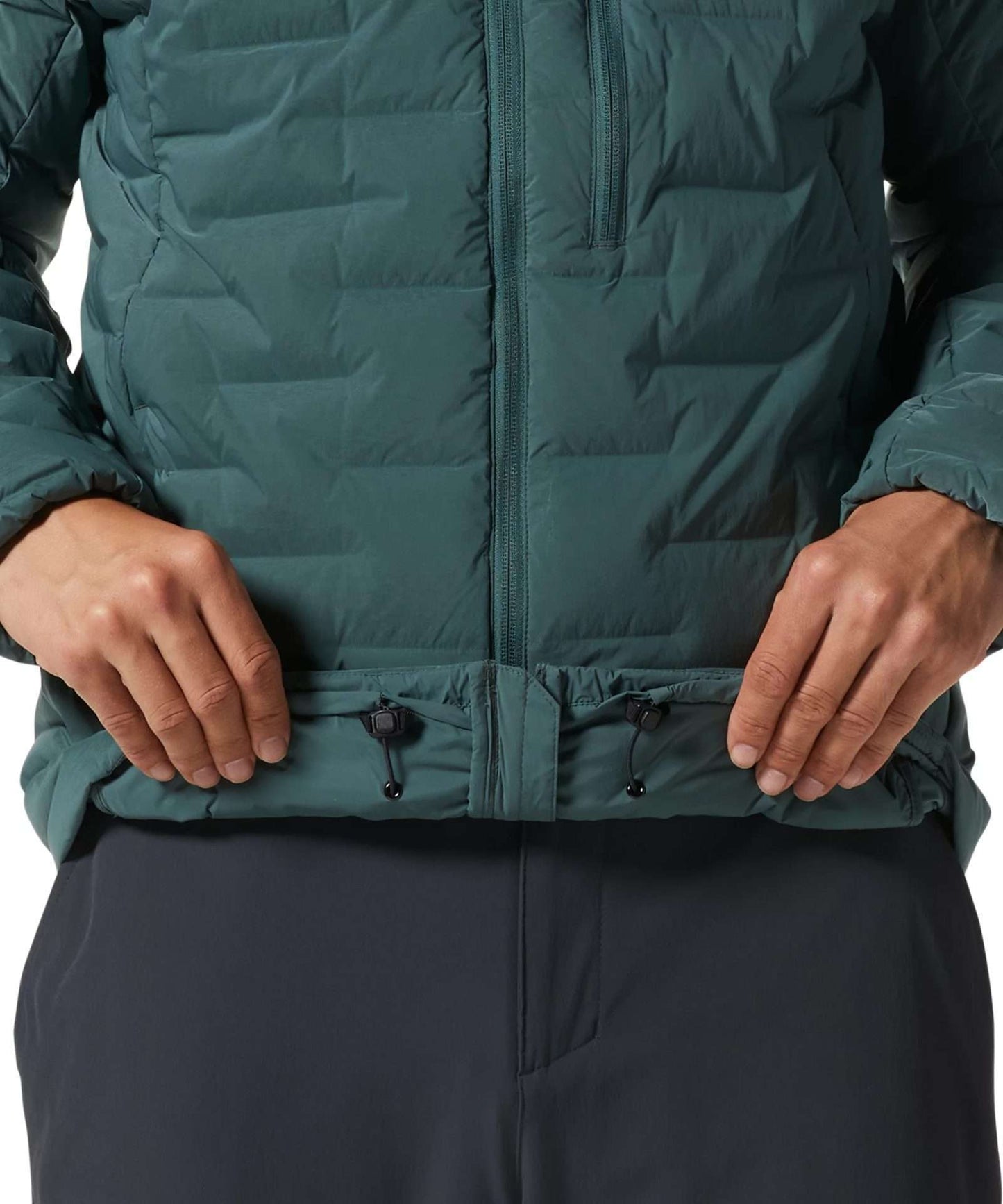 MOUNTAIN HARDWEAR Men's Stretchdown Hoody 1942911-352 Black Spruce