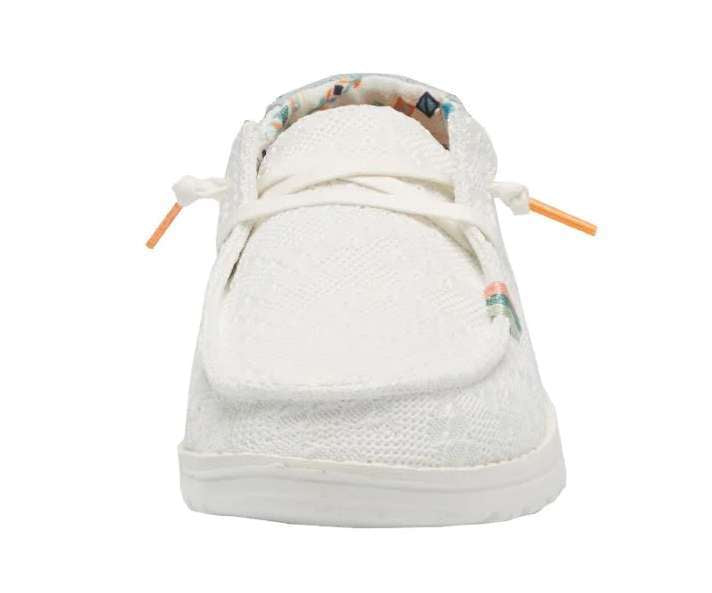 Hey Dude Women's Wendy BOHO - White Crochet 121414790