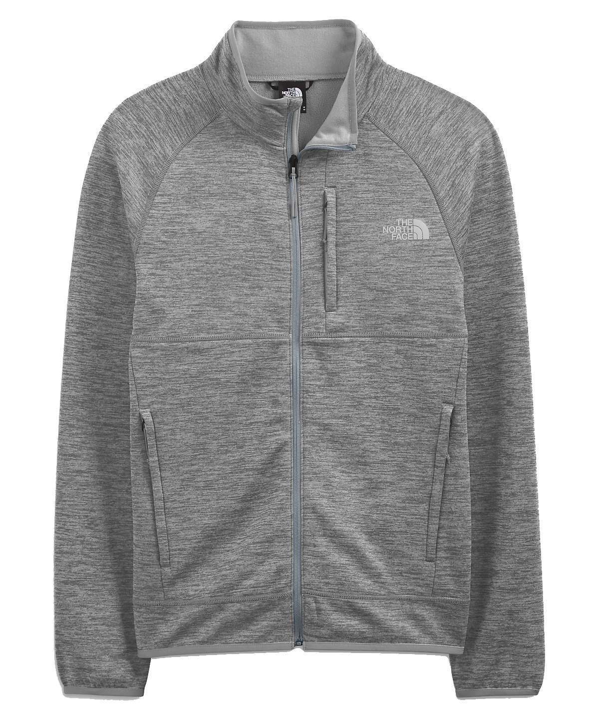 The North Face Men’s Canyonlands Full-Zip Jacket - TNF Medium Grey Heather NF0A5G9V DYY