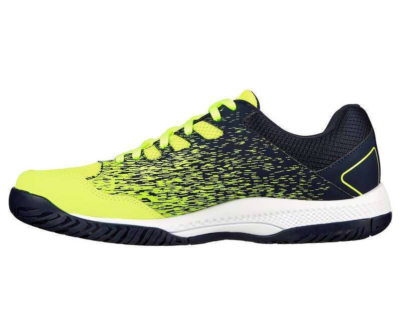 Skechers Men's Viper Court Shoes Pickleball - Yellow Navy 246070