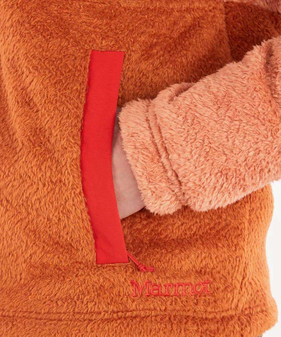 Marmot Women's Homestead Sherpa 1/2-Zip Fleece - Rose Gold/Copper