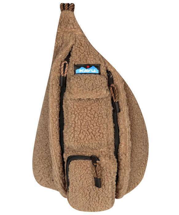 KAVU MINI ROPE FLEECE SLING BAG - KHAKI 9220-00