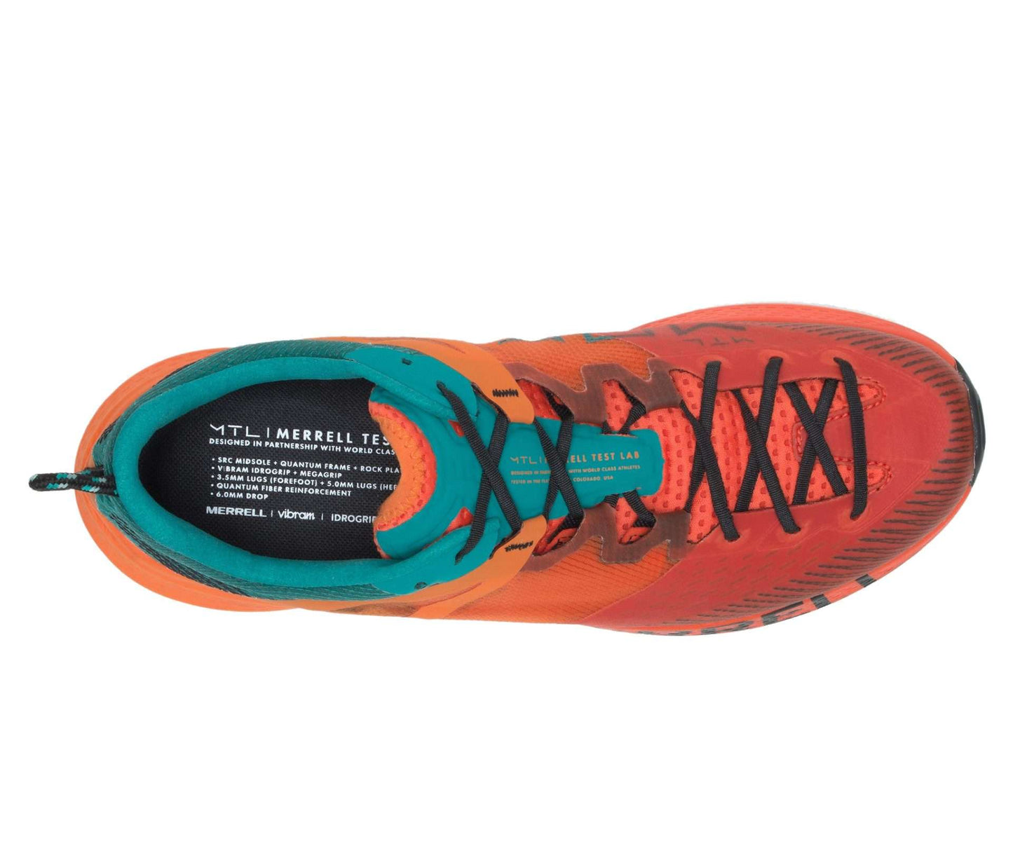 Merrell Men's MTL MQM Hiking Shoes J067155 Tangerine/mineral
