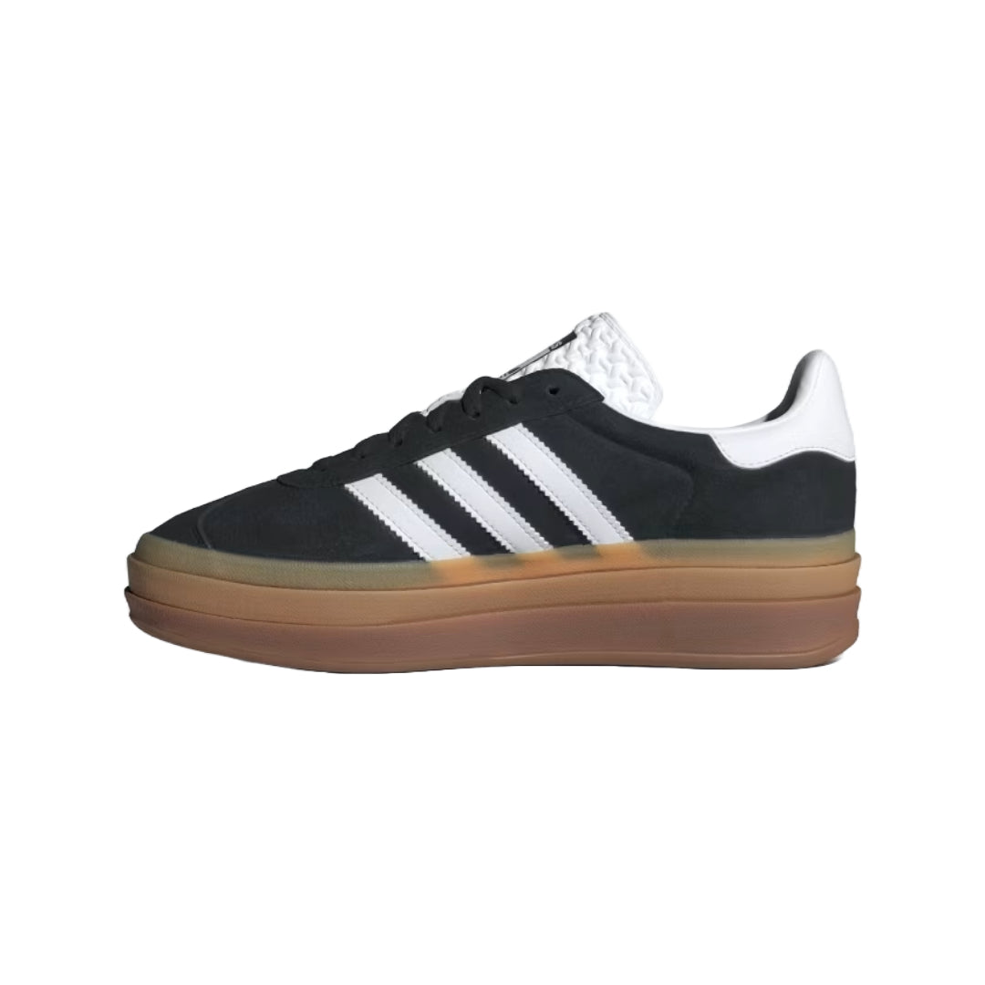 adidas Originals Women's Gazelle Bold Shoes in classic black.