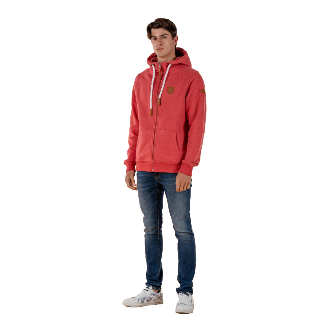 Wanakome Men's Zeus Zip Hoodie, a rugged and stylish essential for versatile everyday wear.