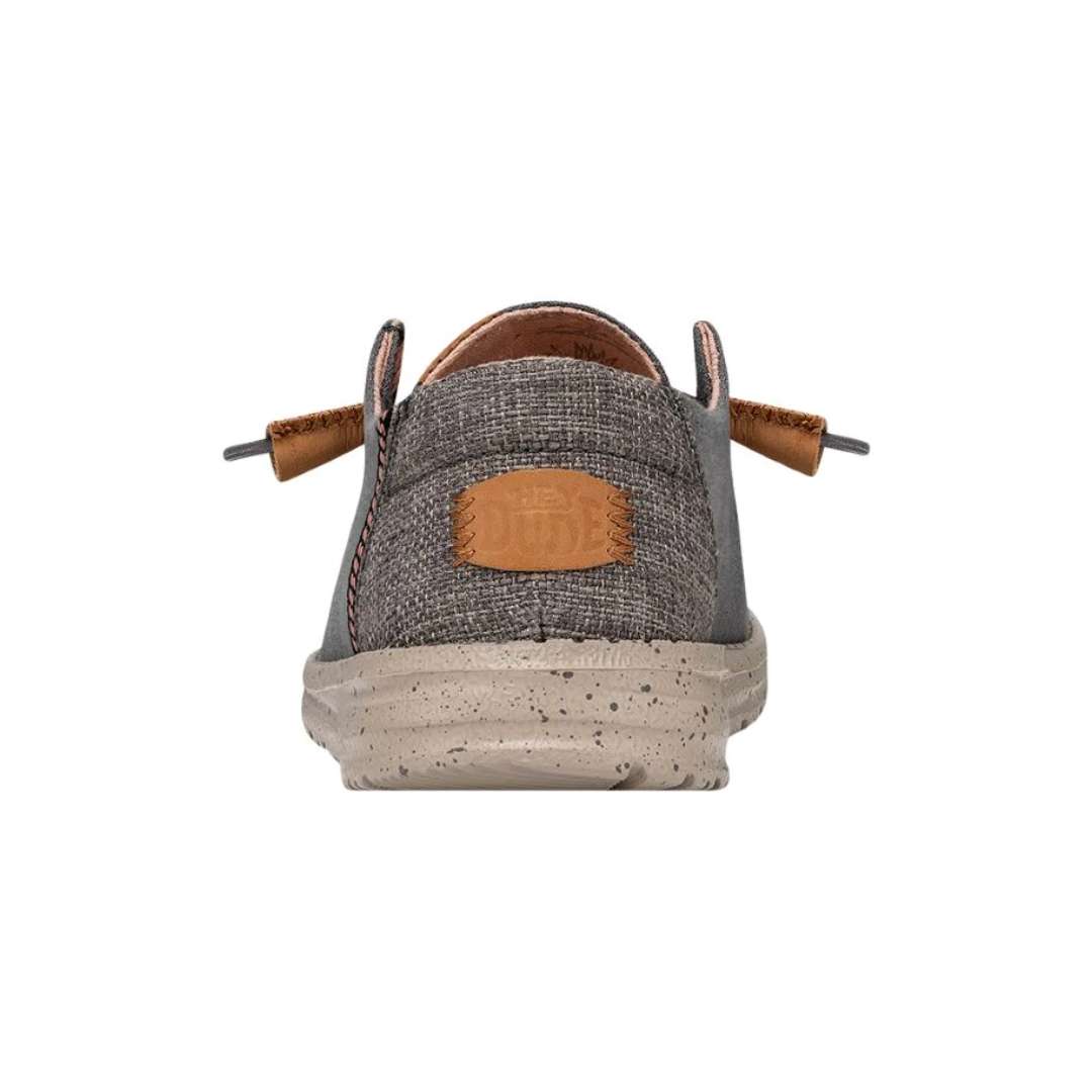 Hey Dude Women's Wendy Washed Charcoal - Effortless style in a versatile washed charcoal hue.