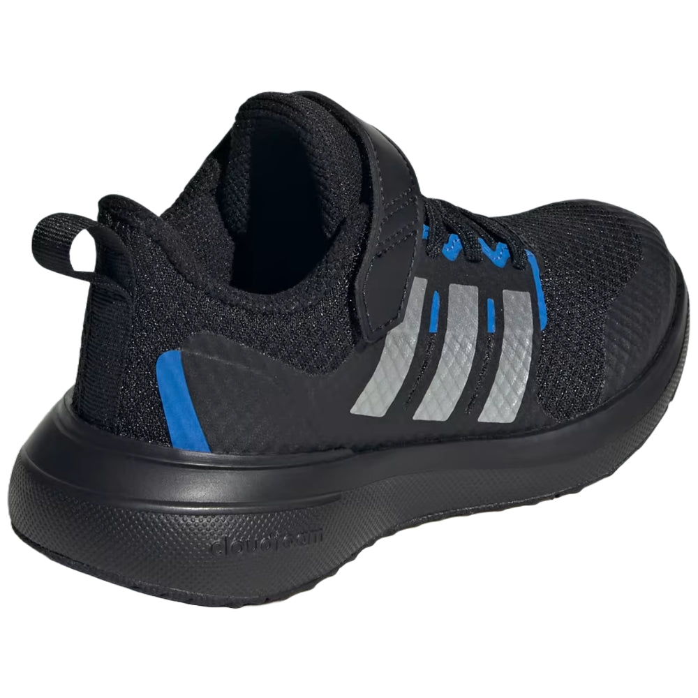 Adidas Kids Fortarun 2.0: A vibrant pair of running shoes designed for active youngsters, featuring the iconic Adidas logo and advanced comfort technology