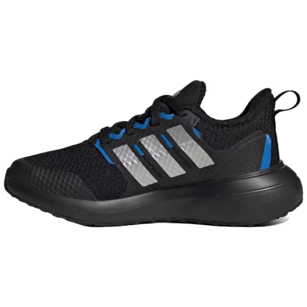 Adidas Kids Fortarun 2.0: A vibrant pair of running shoes designed for active youngsters, featuring the iconic Adidas logo and advanced comfort technology.