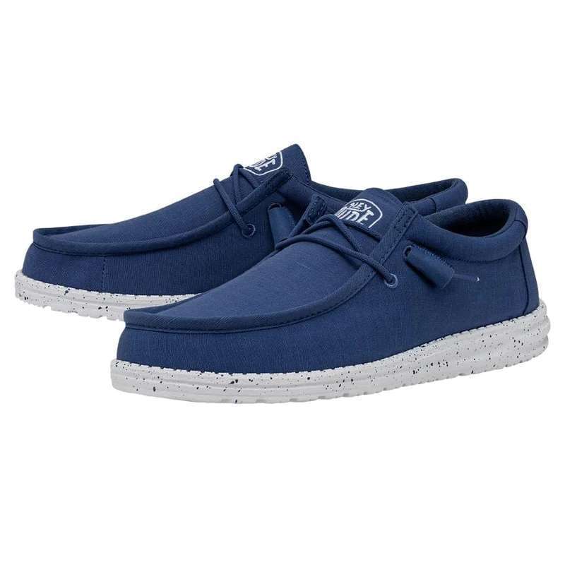 Hey Dude Men's Wally Slub Canvas Shoes