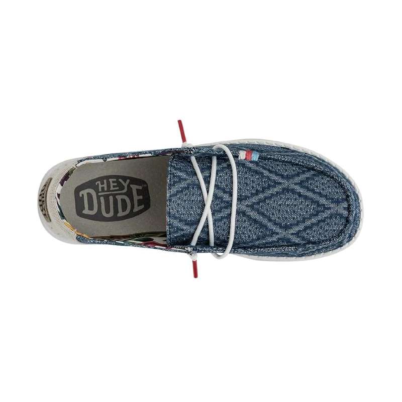 Hey Dude Women's Wendy BOHO Shoes - True Blue