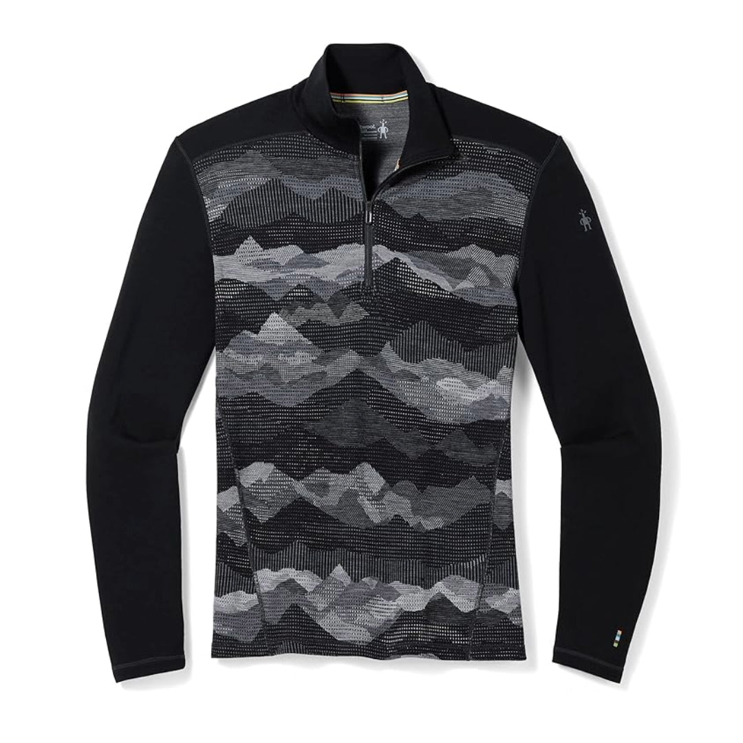 Smartwool Men's Classic Thermal Merino 250 Pattern Base Layer 1/4 Zip