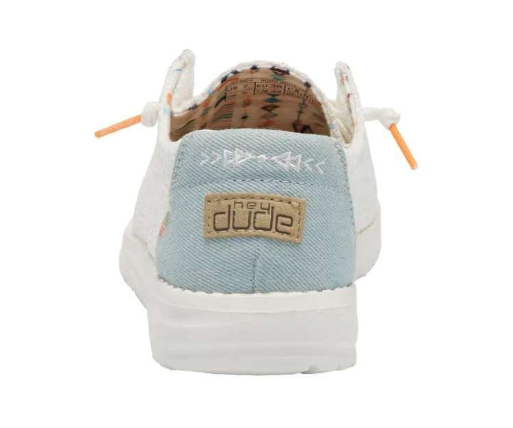 Hey Dude Women's Wendy BOHO - White Crochet 121414790