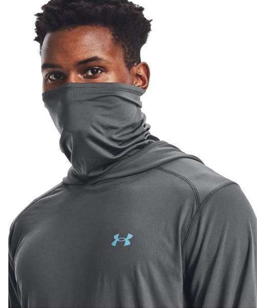 Under Armour Men's UA Iso-Chill Shorebreak Gaiter Hoodie 1368115 475 Carolina Blue / Metallic Faded Gold