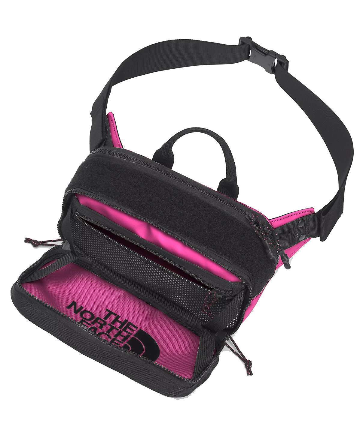 The North Face Explore BLT Lumbar Pack(S) - Fuschia Pink - TNF Black NF0A3KYXND5