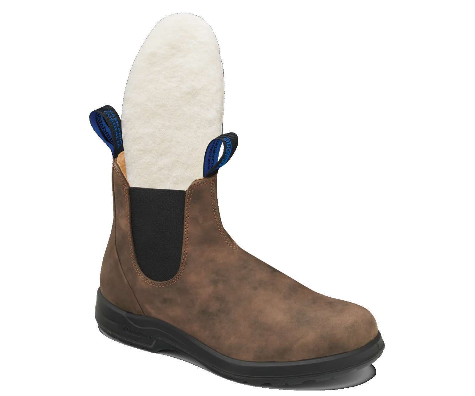 Blundstone 2242 Women's All-Terrain Thermal Chelsea Boots - RUSTIC BROWN