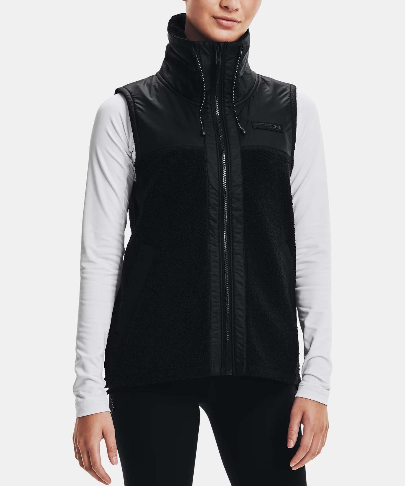 Under Armour Women's UA Mission Boucle Vest 1366057-001 Black