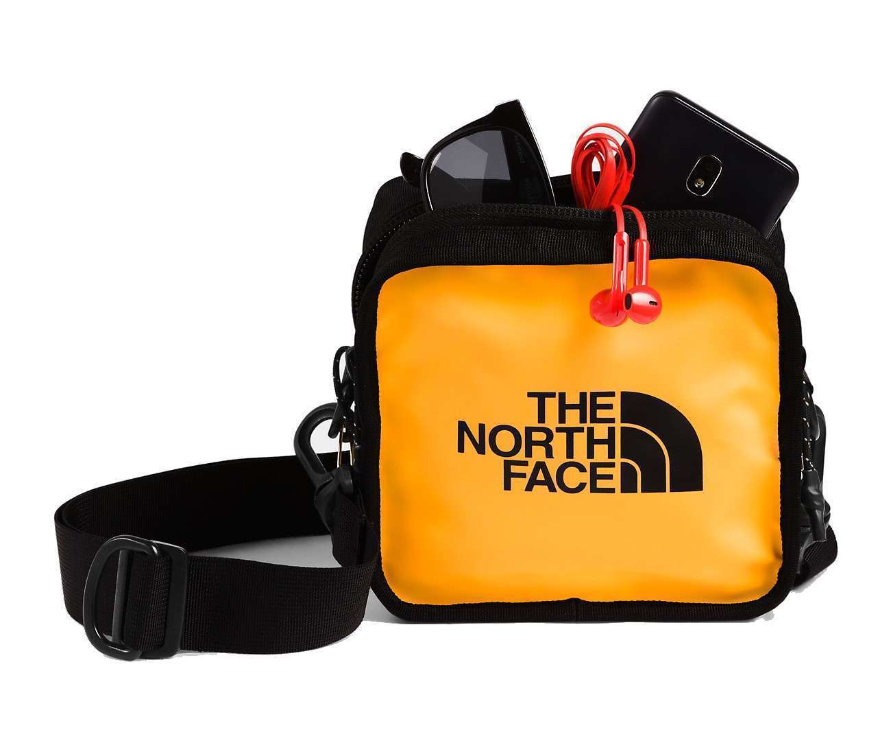 The North Face Explore Bardu II Crossbody Bag - Summit Gold/TNF Black NF0A3VWSZU3