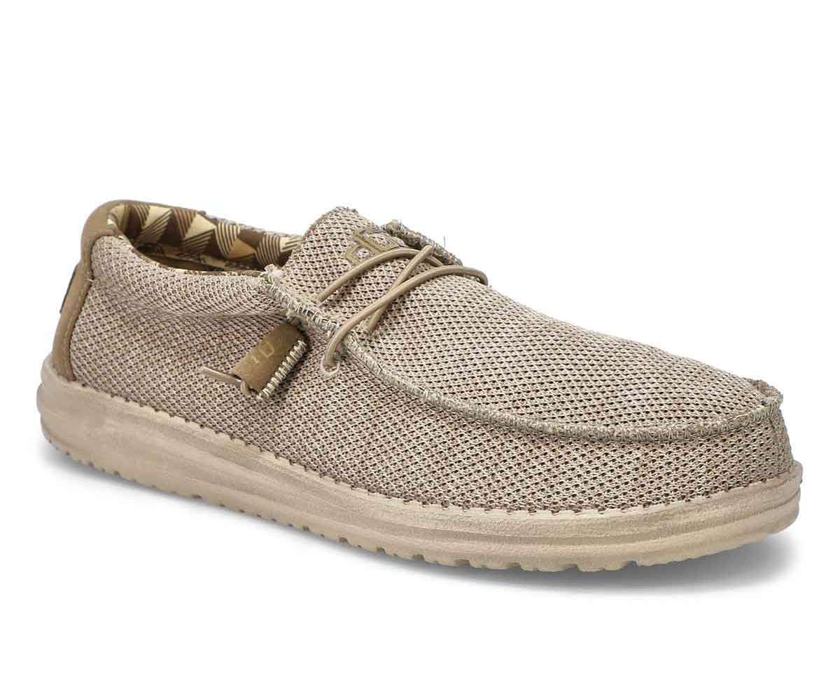 Hey Dude Men's Wally Sox - Beige 110350500