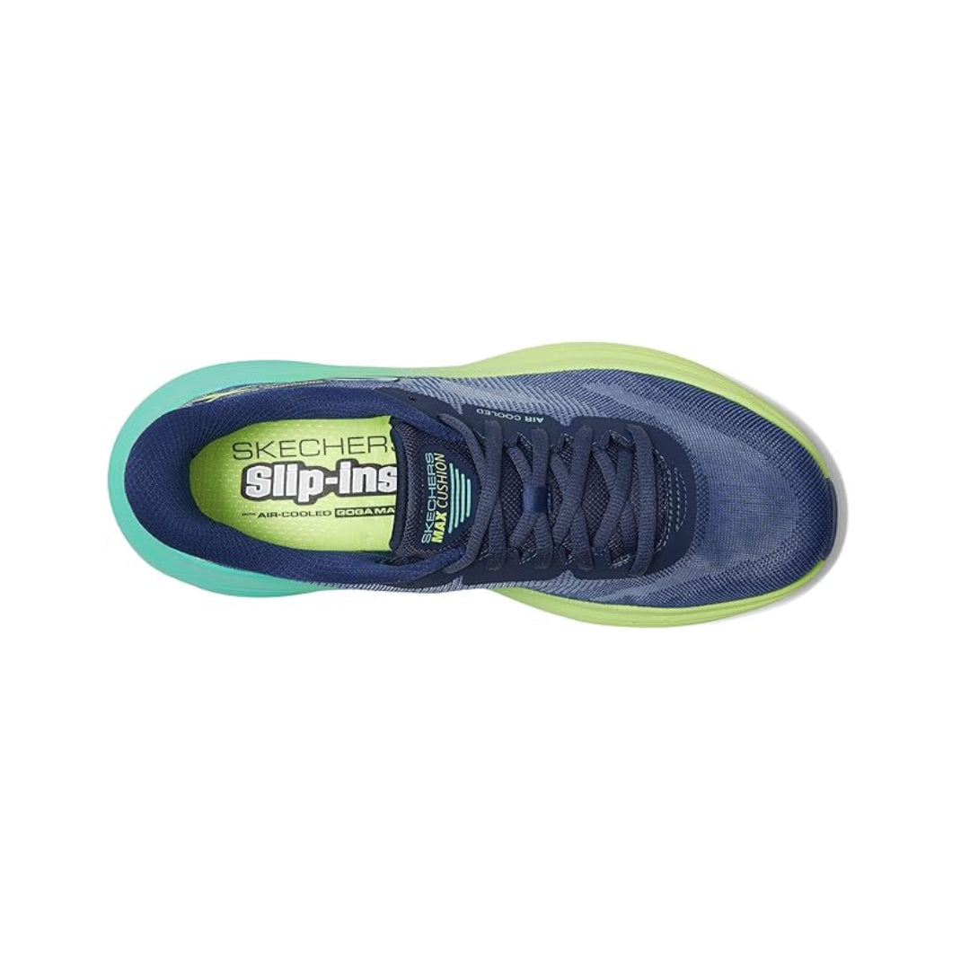 Skechers Women's Max Cushioning Endeavour Hallandale Slip-Ins – a hands-free, ultra-cushioned sneaker for superior comfort and effortless wear.