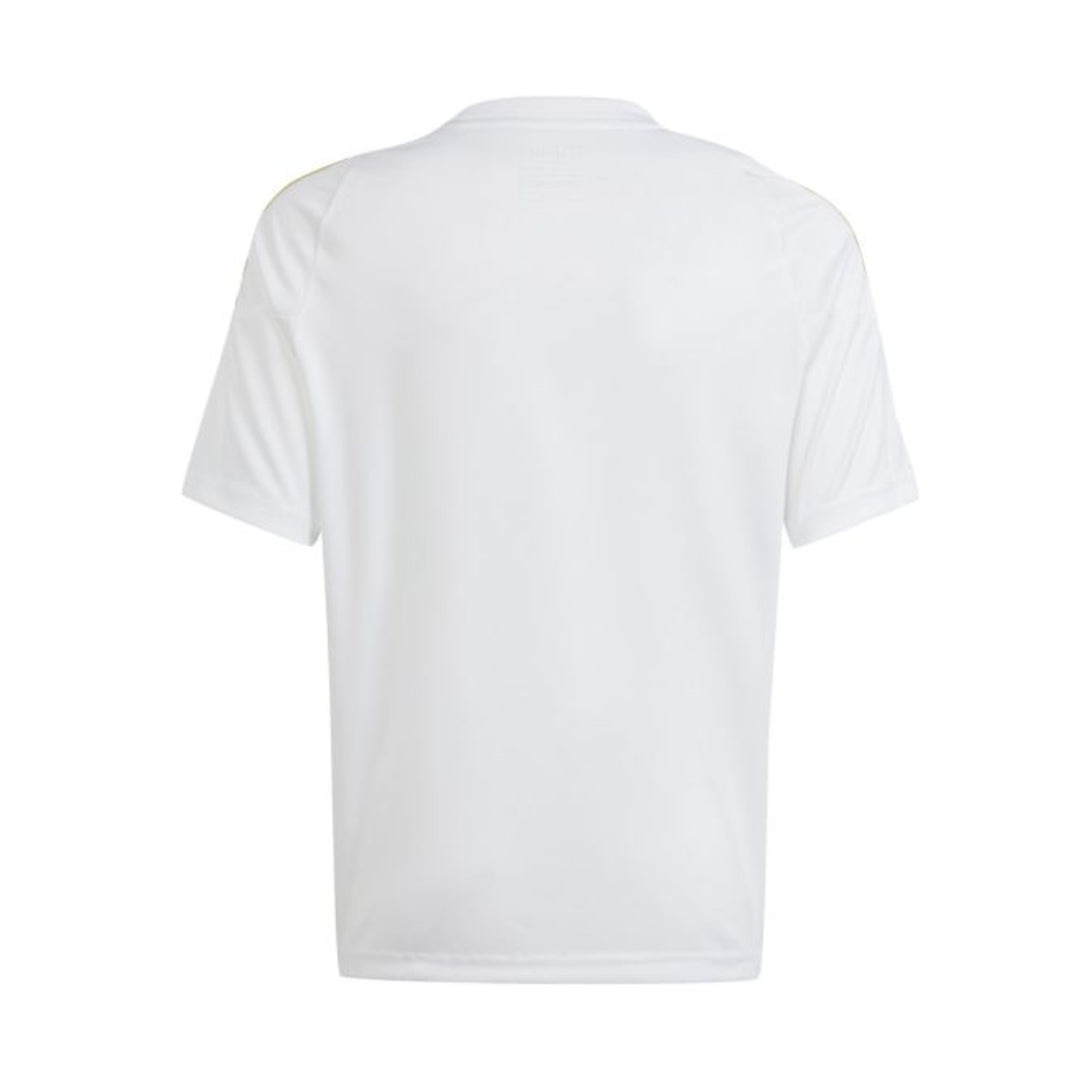 adidas Youth Messi Short Sleeve T-shirt in bold colors, celebrating the legendary soccer player's style and skill.