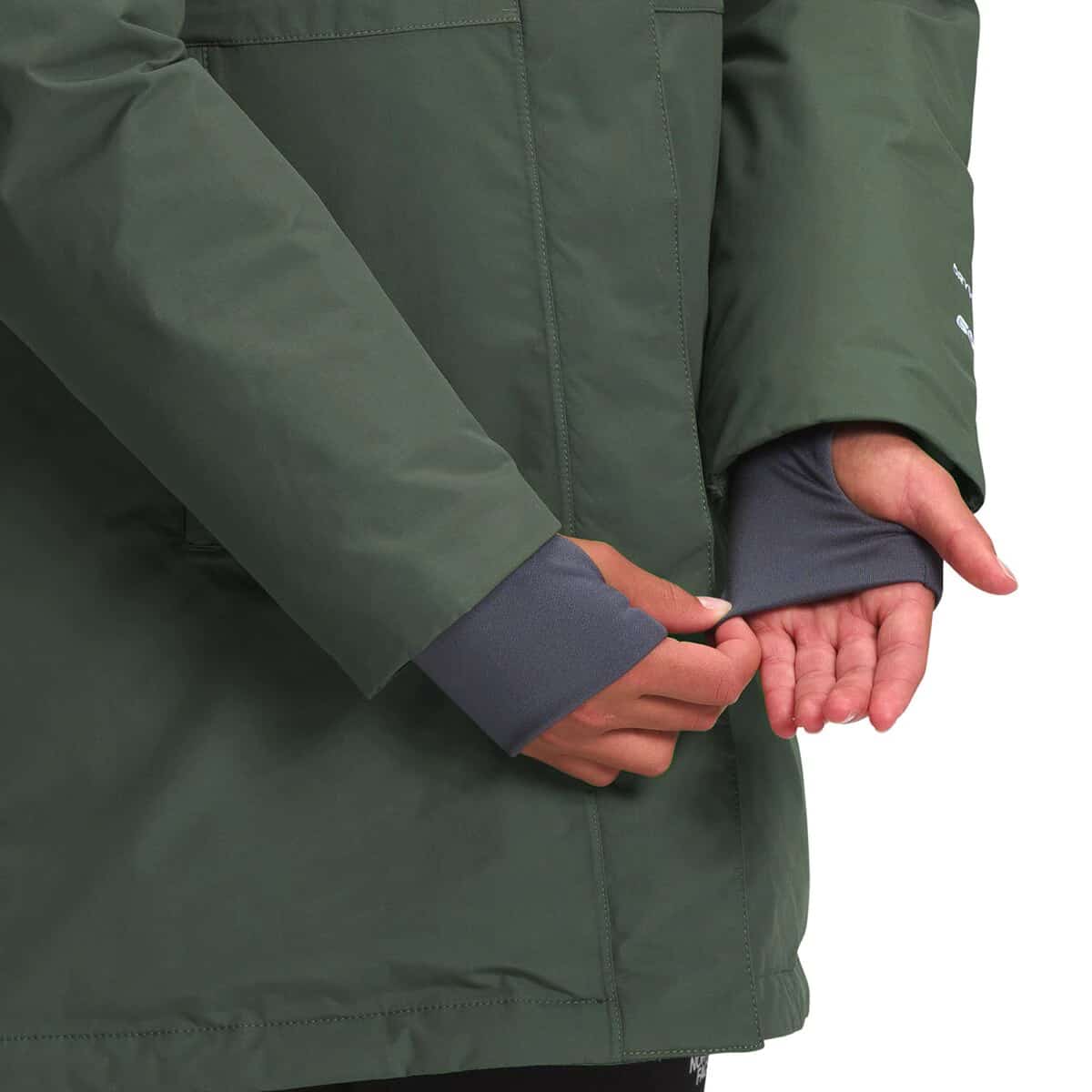 The North Face Girls’ Arctic Swirl Parka - Thyme