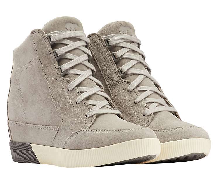 Sorel WOMEN'S OUT 'N ABOUT WEDGE BOOTIE NL4443-081 Dove, Quarry